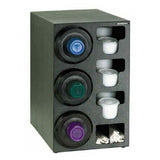Dispense-Rite SLR-C-3LBT - Cup Dispensing Cabinet, 24-1/4"H X 13"W X 23"D, Interchangeable Gasket