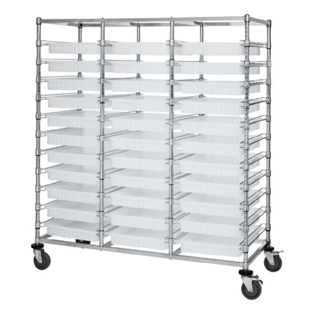 Quantum BC216069M2TCL Bin Cart Mobile Triple Bay