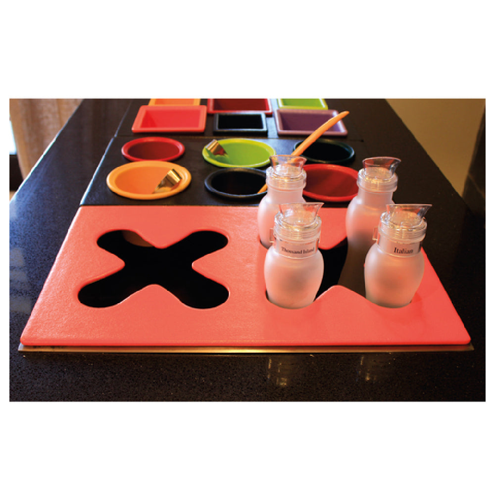 GET Enterprises T0BSDBMC Bugambilia® Single Tile 21-11/16" X 13-1/4" With (2) "X" Shaped Cutouts