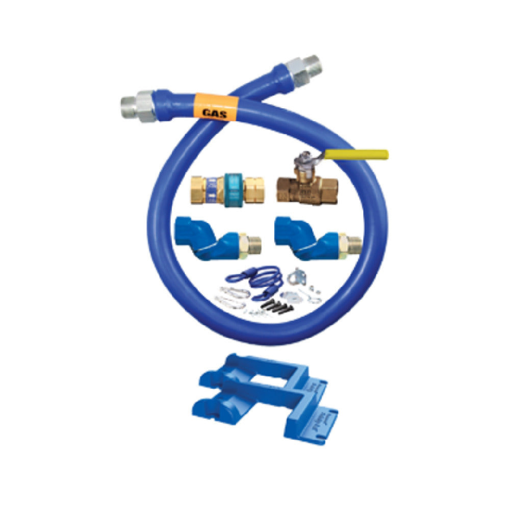 Dormont 1650KIT2S60PS Dormont Blue Hose™ Moveable Gas Connector Kit 1/2" Inside Dia.