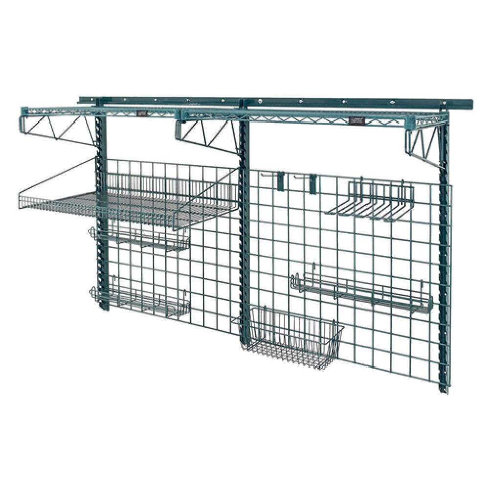 Quantum SGK-803036-1P Store Grid Medium-Duty Kit Includes: (2) 40" Wall Tracks
