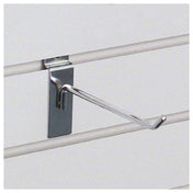 Hubert 11765 - Slatwall Hook, 1/4" Dia. X 6"L, Steel