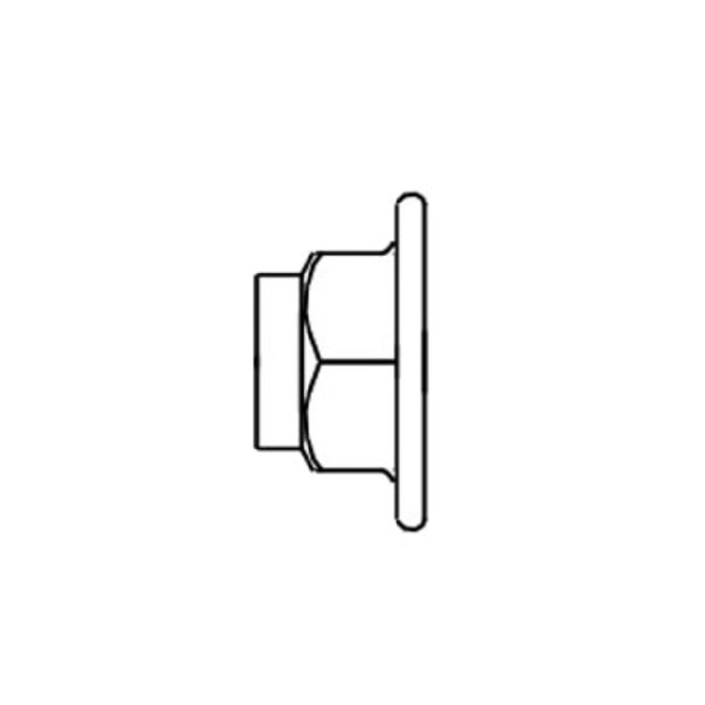T&S Brass B-0445 Inlet Extension Adds 1" To Faucets With 1/2" IPS Inlets