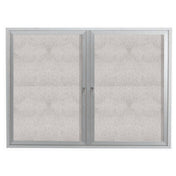 Aarco ODCC4860RI Aluminum Bulletin Board 60"W X 48"H Enclosed