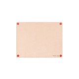 Epicurean 622-19150101 Epicurean HACCP Non-Slip Cutting Board 19.5" X 15" X 3/8" In Natural With Red Raw Meat Feet