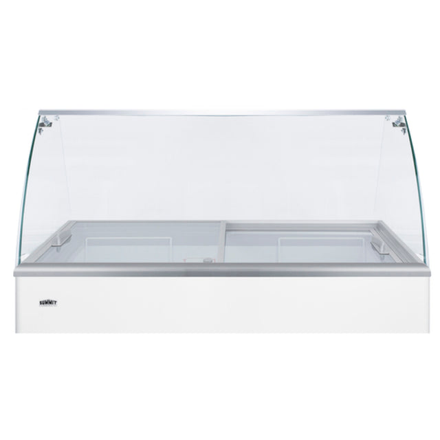 Summit NOVAGDC45KIT Sneeze Guard Kit Compatible With Summit NOVA45 Freezer Curved Glass Front