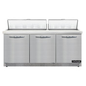 Continental Refrigerator SW72N18-FB Sandwich Unit Front Breather 72"W