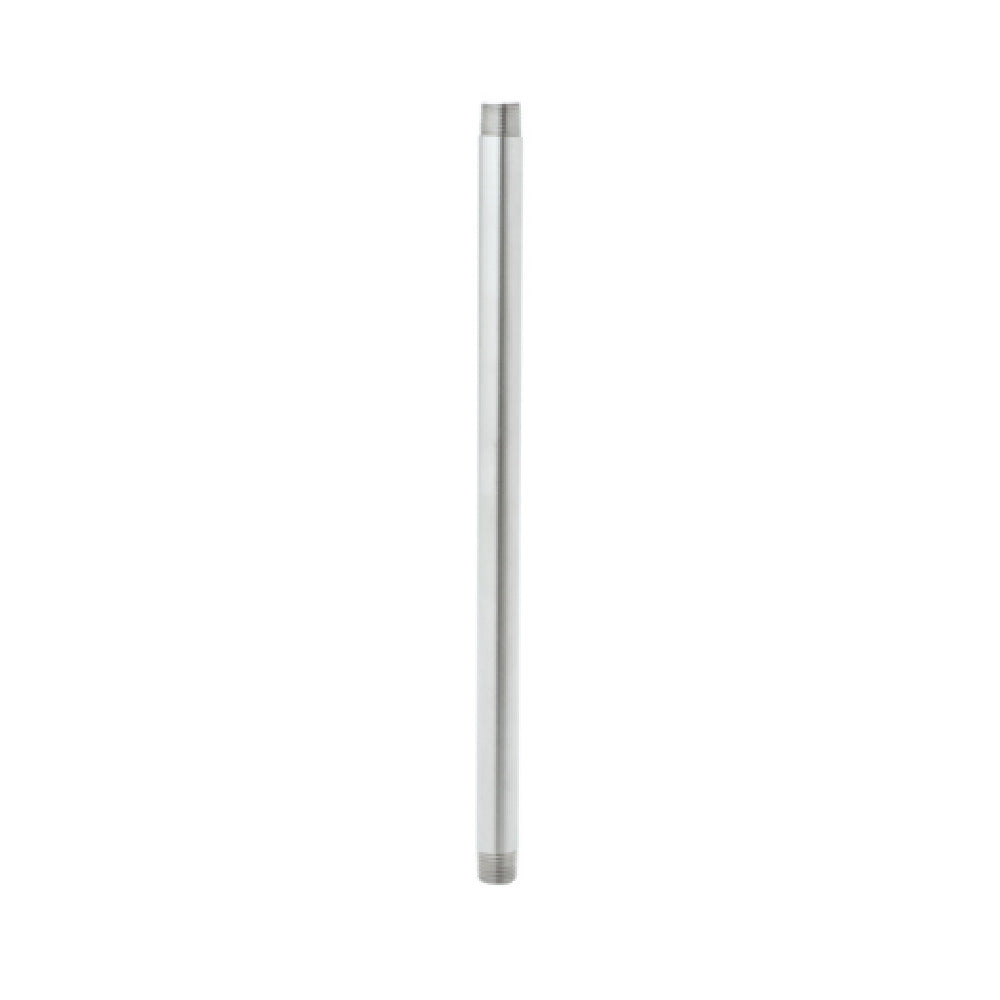 T&S Brass S145X Riser 12" Nipple With 3/8 NPT Male Threads Stainless Steel Construction