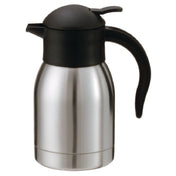 Service Ideas SJ60SS SteelVac™ Slim Carafe 0.6 Liter (20 Oz.) 3-1/2" X 6-1/2" X 8-1/2"