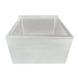 Empura EMS242412 - Mop Sink, 28"W X 28"D X 16.24"H, Bowl 24 X 24 X 12"