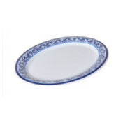 GET OP-120-DE - Diamond Esencia Platter, 12" X 9", Oval