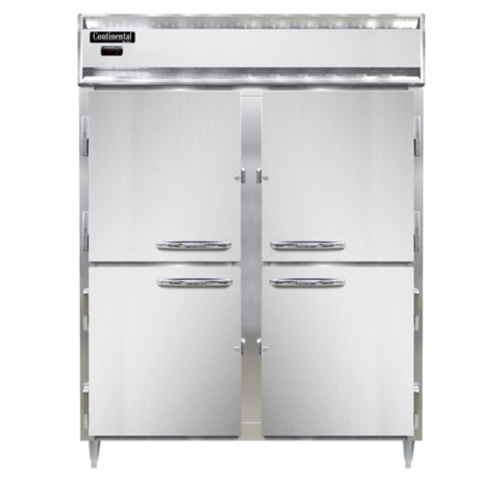 Continental Refrigerator DL2WE-SS-PT-HD-SD-GD Designer Line Heated Cabinet 52 Cubic Ft. Capacity
