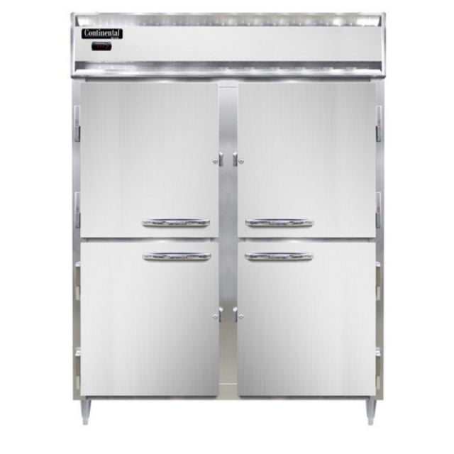 Continental Refrigerator DL2WE-PT-HD-SD-GD Designer Line Heated Cabinet 52 Cubic Ft. Capacity