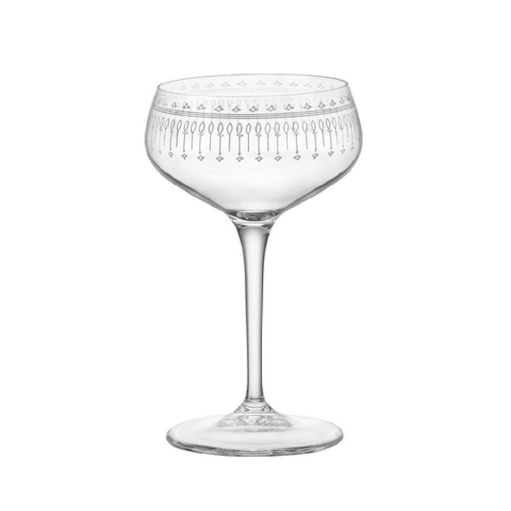 Steelite 49214Q901 Cocktail Glass 8-1/2 Oz. (H 6-1/8" M 3-3/4" T 3-3/4" B 3-3/4") Vintage Style