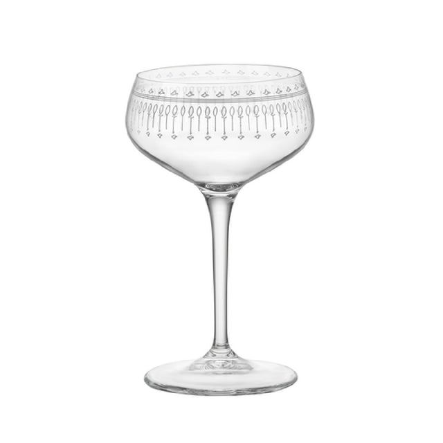 Steelite 49214Q901 Cocktail Glass 8-1/2 Oz. (H 6-1/8" M 3-3/4" T 3-3/4" B 3-3/4") Vintage Style
