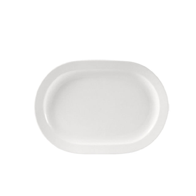 CAC China RCN-RP82 RCN Specialty Platter 12-1/2"L X 9"W X 1"H Oblong