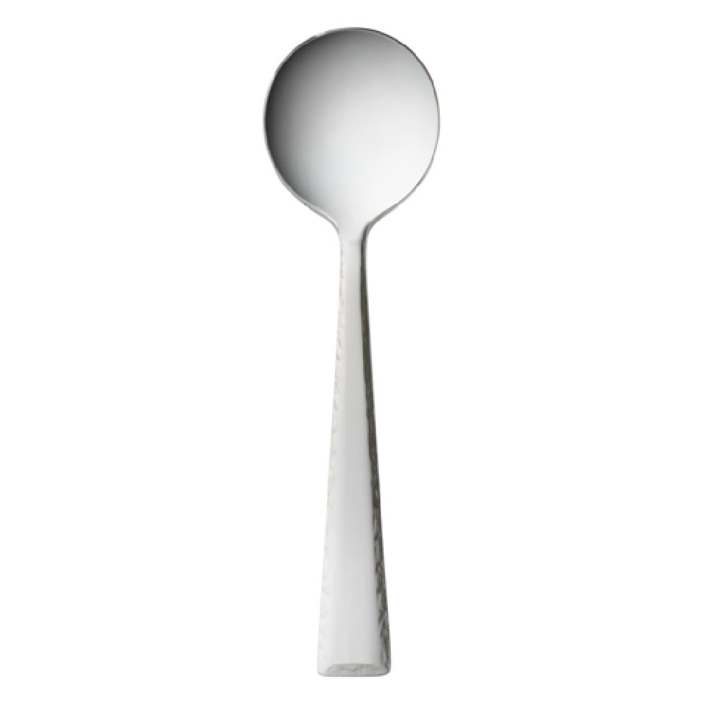 Libbey 926 016 (Formerly World Tableware) Bouillon Spoon 6-1/8" Hammered Finish Handle