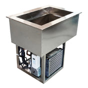 BK Resources E-CP3-1 Drop-In Cold Food Well (1) Well 3" Deep Pan Rails