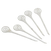 Hubert 26796 - Sign Holder Pick, 4"H, Swirl Design