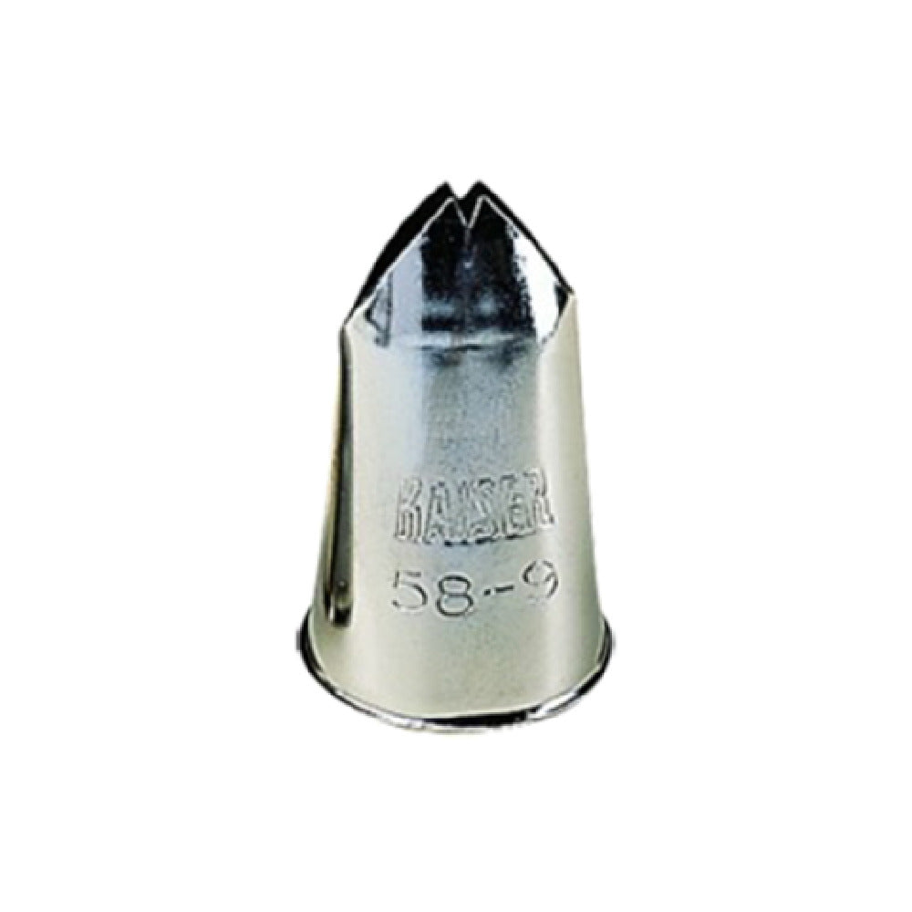 BauscherHepp 23.0066.2572 Leaf Nozzle 12mm Dia. Stainless Steel