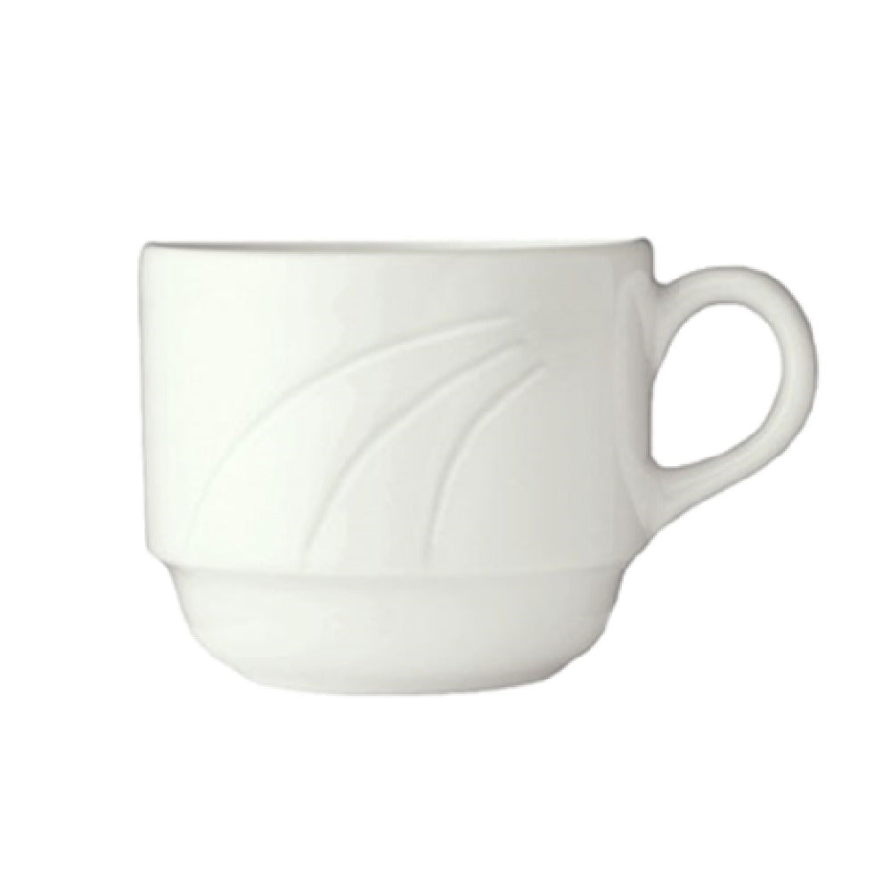 Libbey 905437887 (Formerly Syracuse China) Tea Cup 8-1/2 Oz. 4-3/8" Dia. X 2-3/4"H