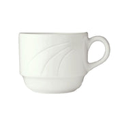 Libbey 905437887 (Formerly Syracuse China) Tea Cup 8-1/2 Oz. 4-3/8" Dia. X 2-3/4"H