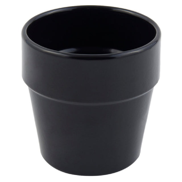 Bon Chef 9140BLK Classic Salad Dressing Crock 18 Oz. 4" Dia. X 4" H