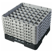 Cambro 49S1114110 Camrack® Glass Rack With (6) Soft Gray Extenders Full Size