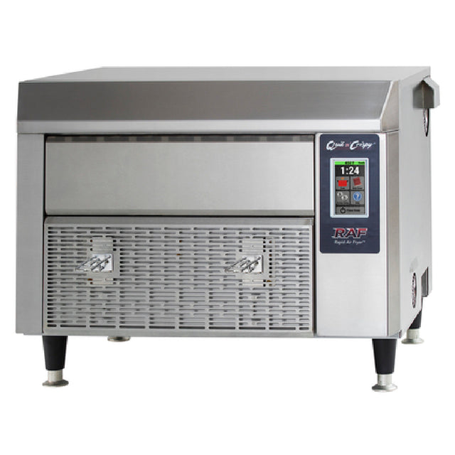 Quik N Crispy QCR900007AR Rapid Air Fryer RAF Greaseless Fryer 16-1/2"W X 16-1/2"D X 3"H Cooking Basket