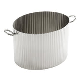 American Metalcraft BTF13 Party Tub Stainless Steel Fluted