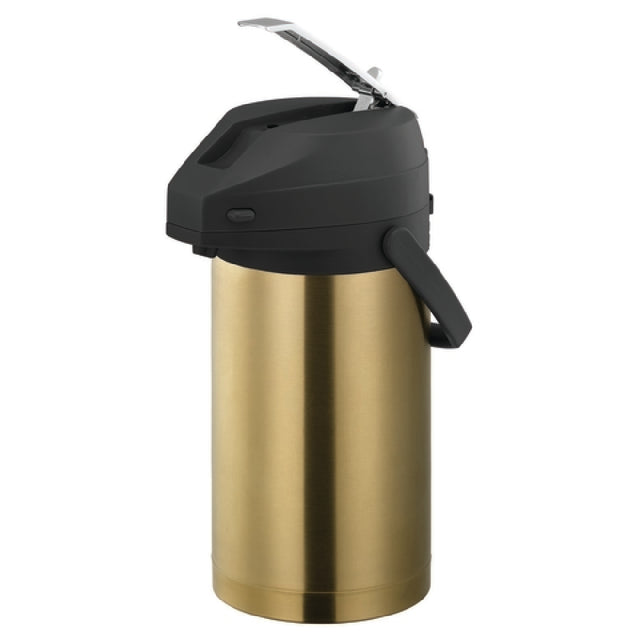 Service Ideas CTAL30BLVG Metallic Elements Airpot 3 Liter (101.4 Oz.) 6-3/4" X 8-3/4" X 13-1/4"