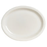 Steelite A100P245 Platter Oval Narrow Rim 13.625" X 10.75" American Basics