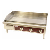 Hubert 28642 - Kratos® Countertop Electric Griddle, 30"W X 15-1/2"D Cooking Surface