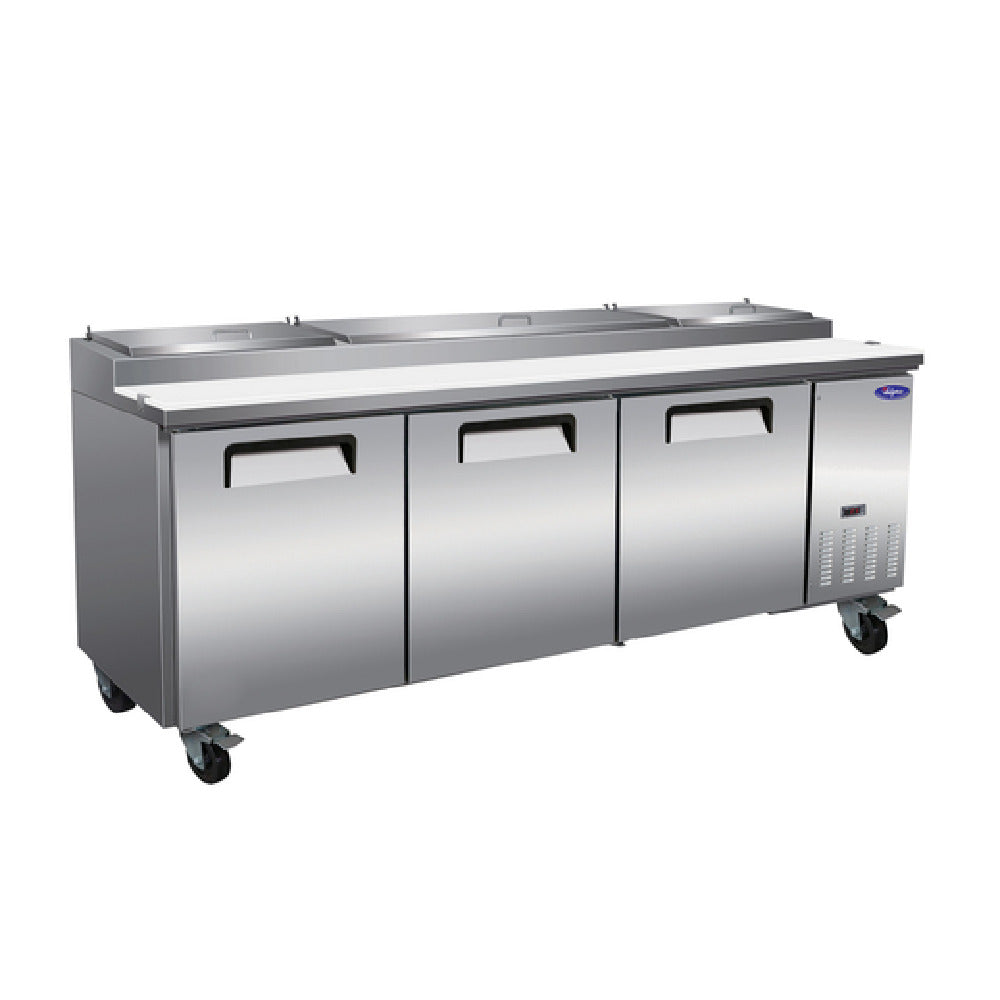 Valpro VPP94-HC Pizza Prep Table Three-section 94"W