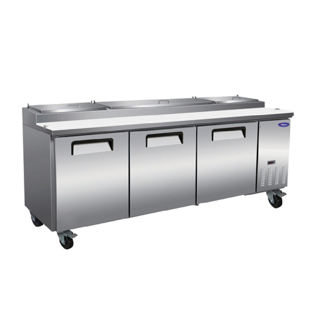 Valpro VPP94-HC Pizza Prep Table Three-section 94"W