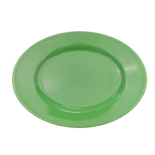 CAC China LV-14-G Las Vegas Platter 12-1/2"L X 8-5/8"W X 1-1/2"H Oval