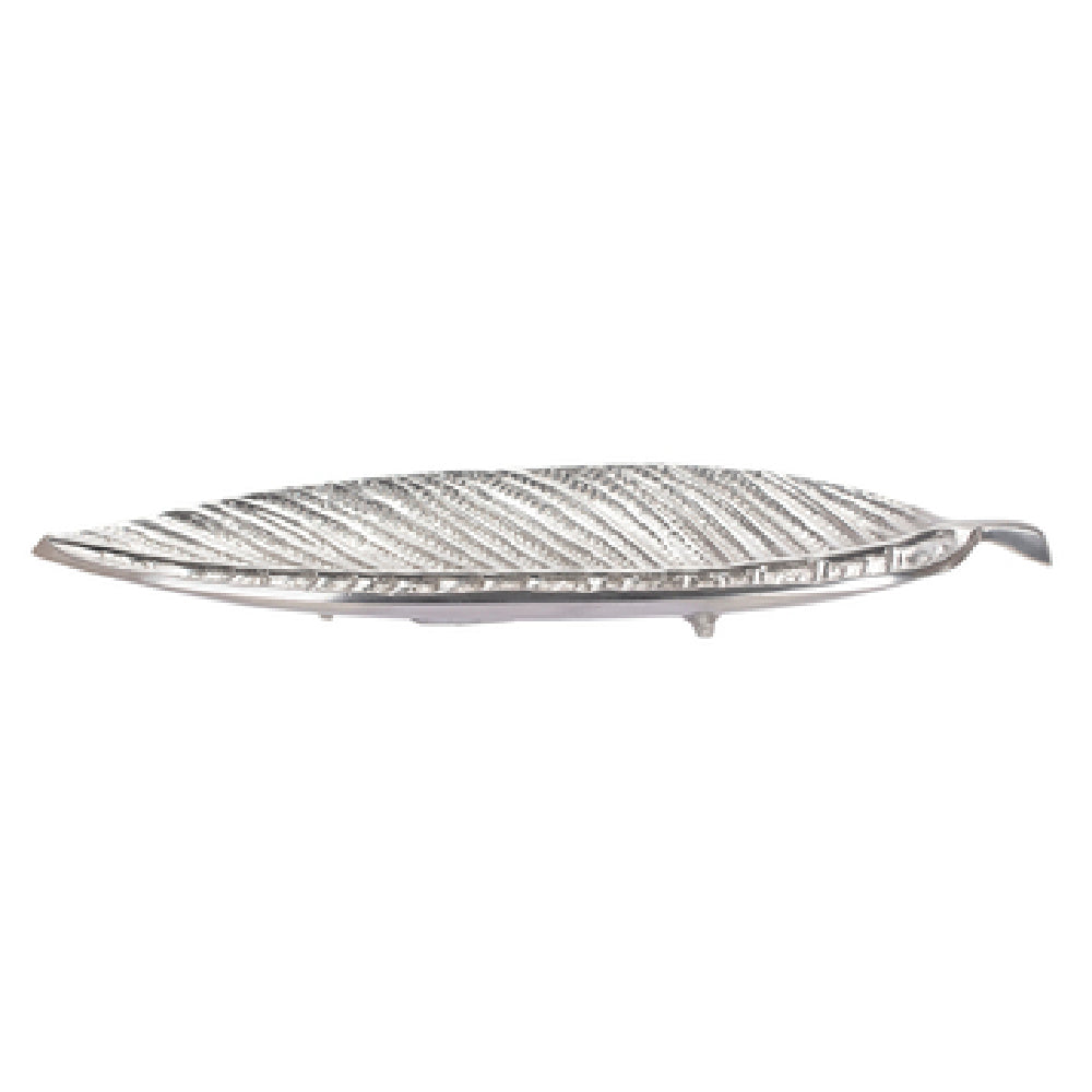 Bon Chef 80155GINGER Platter 18-1/8" X 5-15/16" X 1-1/4"H Long Leaf Shaped