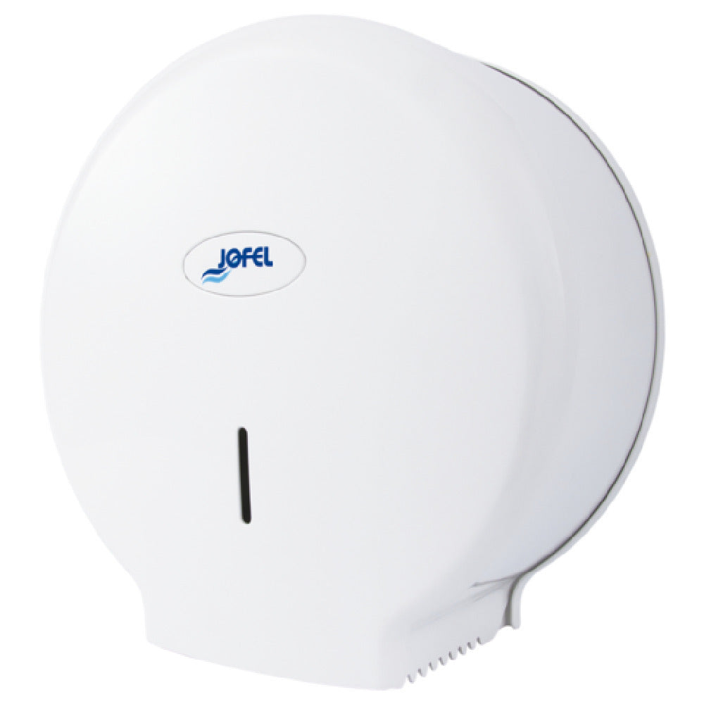 San Jamar R2100WH Jofel Valor Single Tissue Dispenser 10.94"W X 4.72"D X 10.94"H