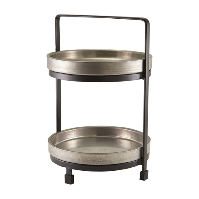 Steelite GWPRS2205 Two Tier Presentation Plate Stand 8.0" X 8.5" X 12.0" Tabletop Accessories