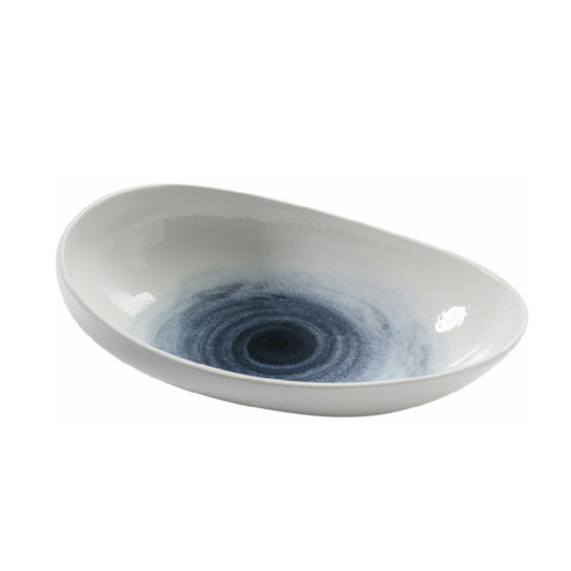 Yanco UN-411 Universe Plate 11.5"W X 3"D X 7.5"H 45 Oz