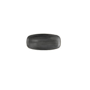 Churchill China SRBLXO101 - Black Chefs Oblong Plate, 10.6"X5 ", Ceramic