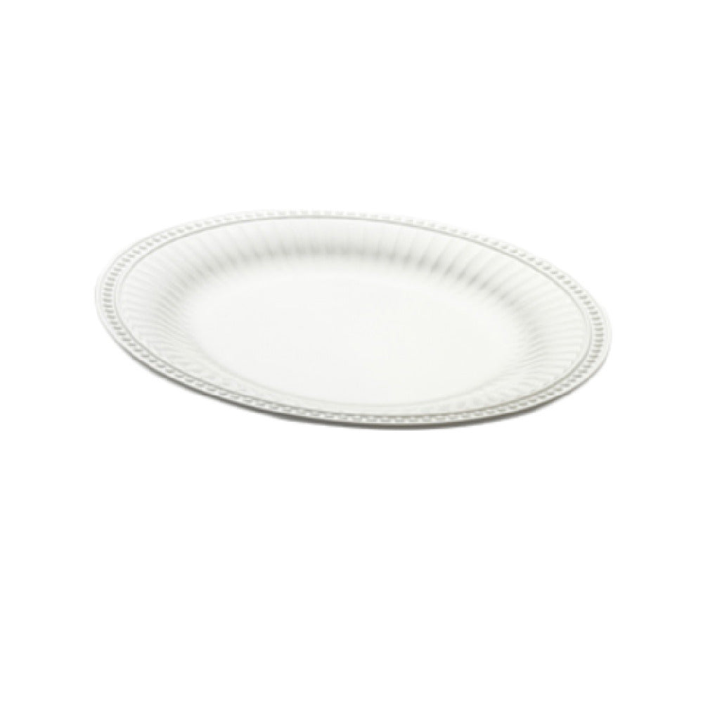 Elite Global Solutions M1713OV-NW Platter 17"L X 13"W X 1-3/4"H Oval