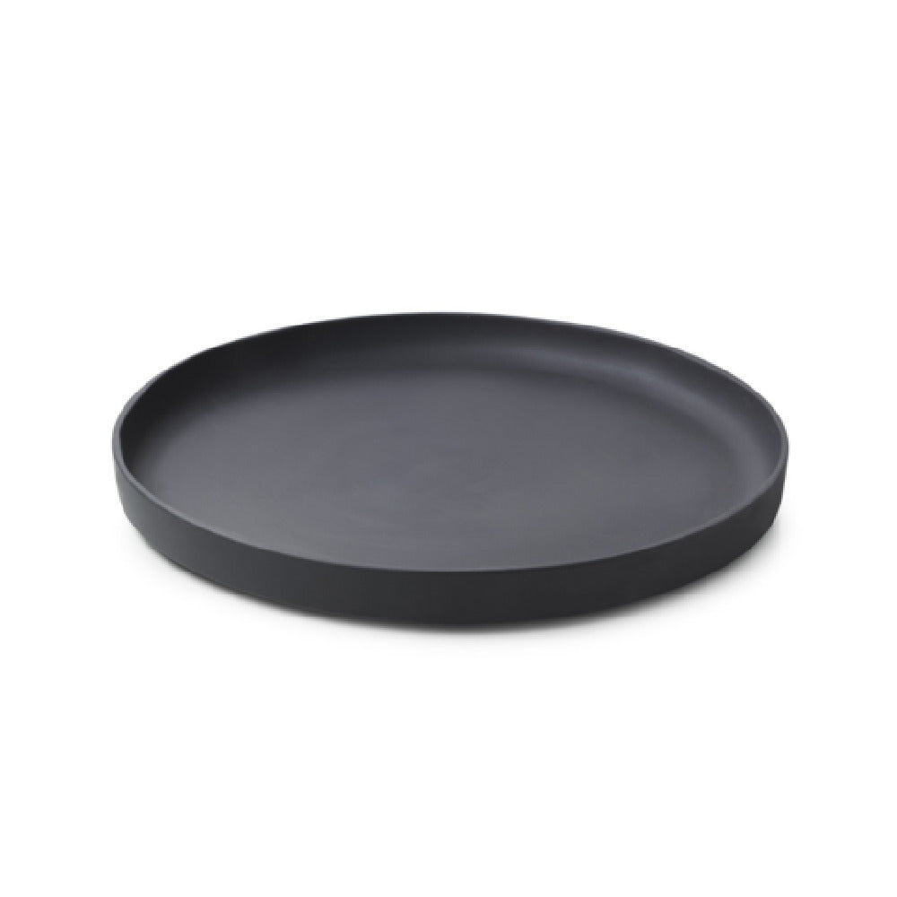 Revol 661385 CARACTERE BLACK DINNER PLATE Matt Slate Style