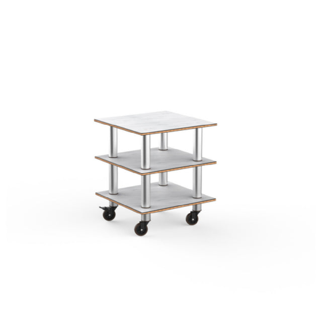 Steelite MGCMLX03CSXW - Modular Classic Small Unit White Carrera Stainless Steel