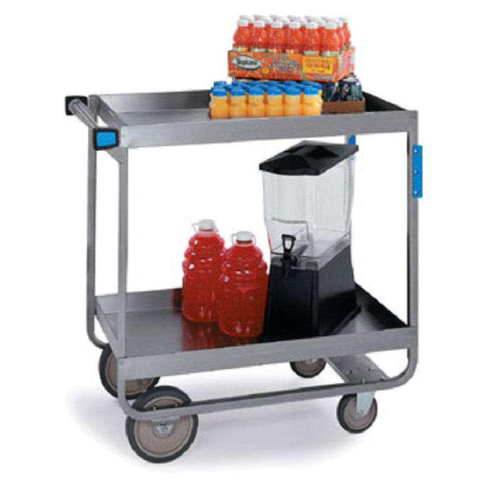 Lakeside 527 Heavy Duty Deep Shelf Utility Cart 2-tier Open Base