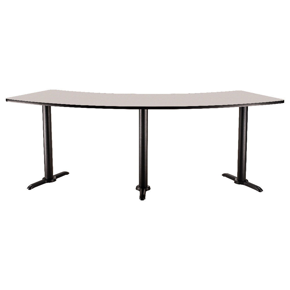National Public Seating CT52491T NPS® Café Table 24" X 91-1/4" 60° Curve