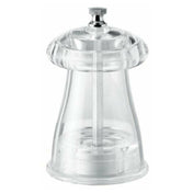 Omcan 43703 (43703) TRE SPADE Tosca Series Salt Mill 10cm (4") Tall Tempered Steel Conic Mechanisms