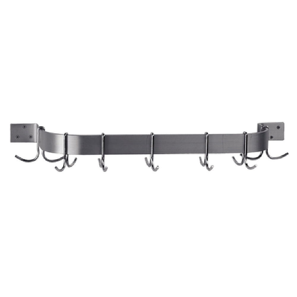 Advance Tabco SW1-96 Pot Rack Wall-mounted Single Bar Design