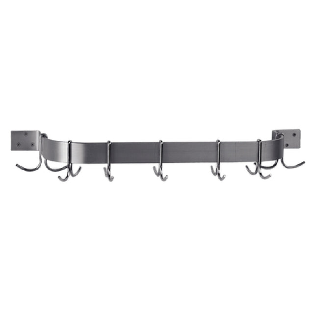 Advance Tabco SW1-96 Pot Rack Wall-mounted Single Bar Design
