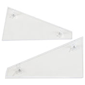 Carlisle 905107 Carlisle Sneeze Guard End Panel 14"L X 10"W (2) Single-end Panels